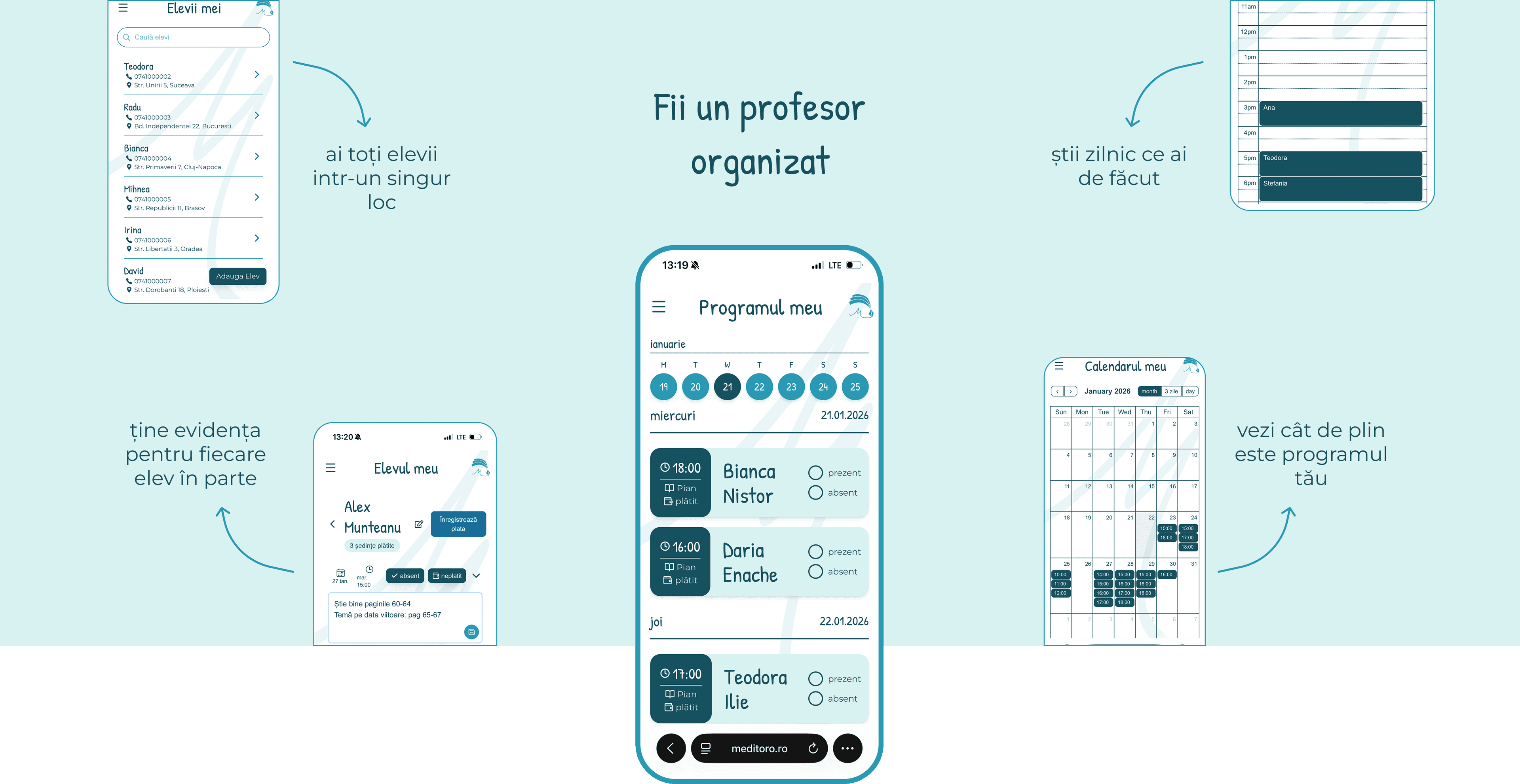 Meditoro screenshot section